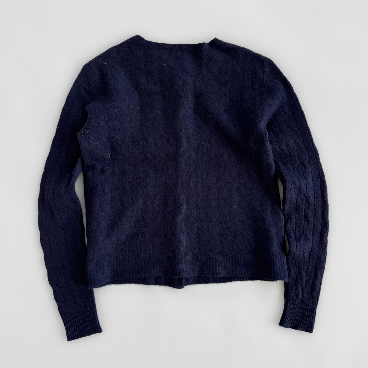 Ralph Lauren Cable Knit Cardigan - Small