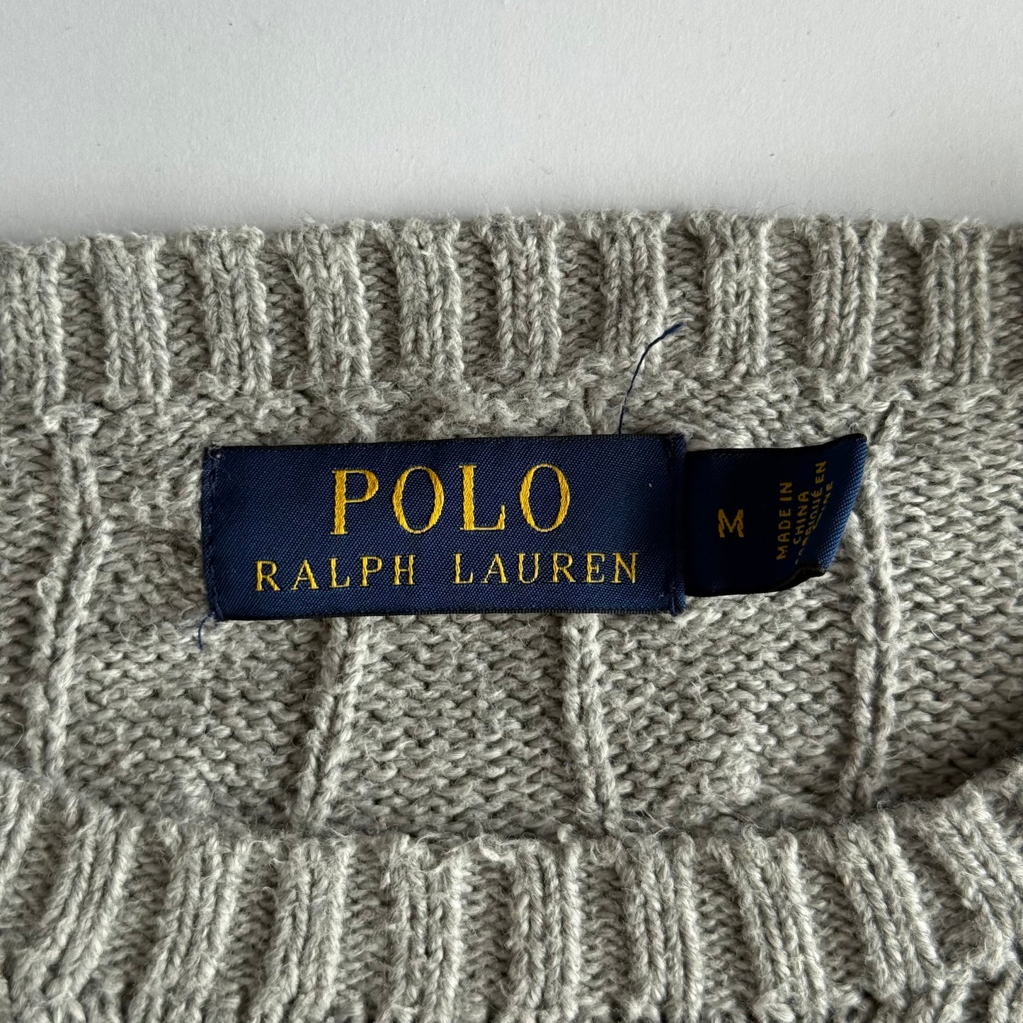 Ralph Lauren Cable Knit - Medium