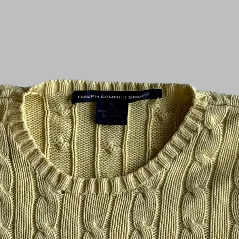 Ralph Lauren Cable Knit - Medium