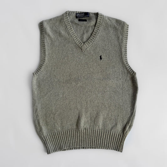 Ralph Lauren Heavy Knit Vest - Small