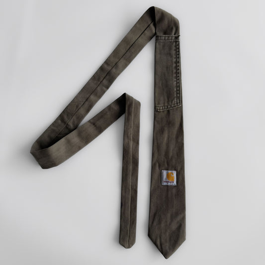 Reworked Carhartt Tie - Brown