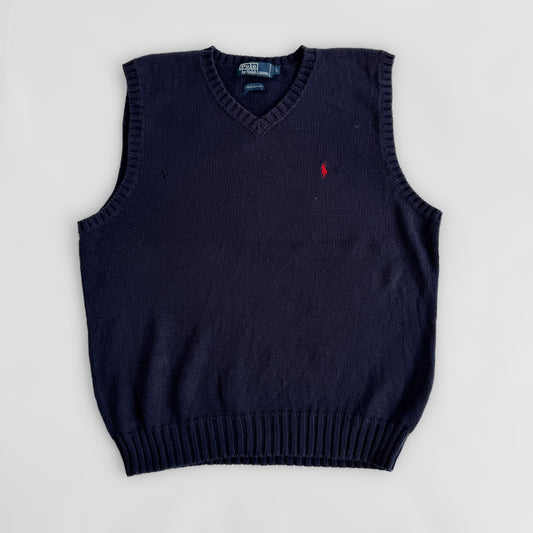 Ralph Lauren Heavy Knit Vest - Large