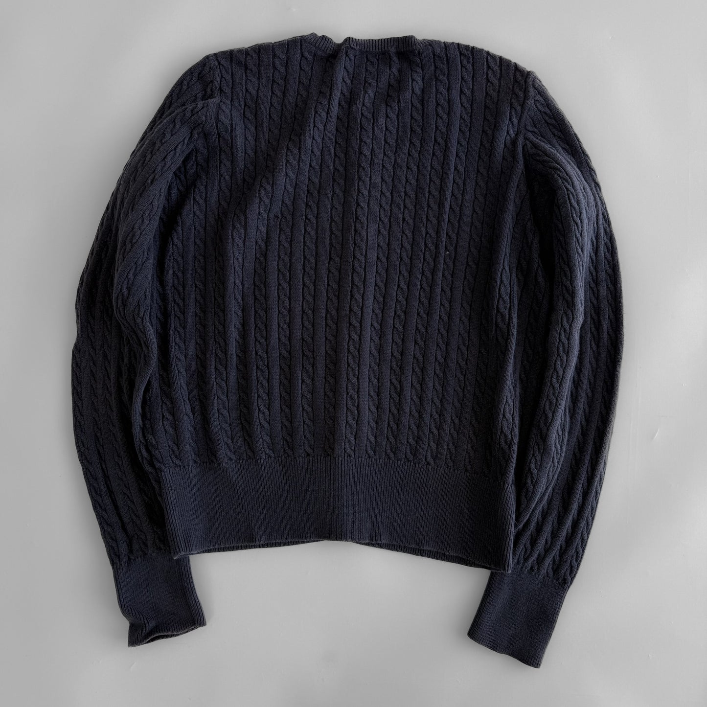 Ralph Lauren Cable Knit Cardigan - Small