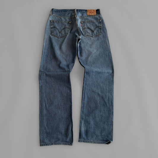 Levis 501 Straight Cut Jeans - 33”