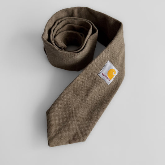 Reworked Carhartt Tie - Brown