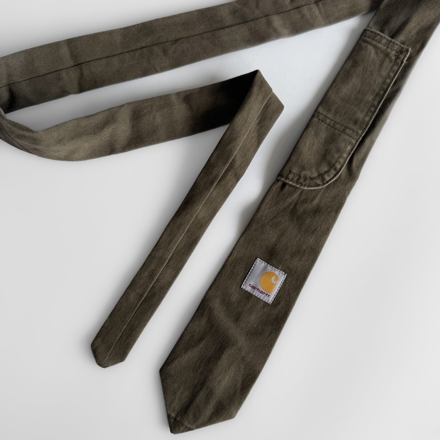 Reworked Carhartt Tie - Brown