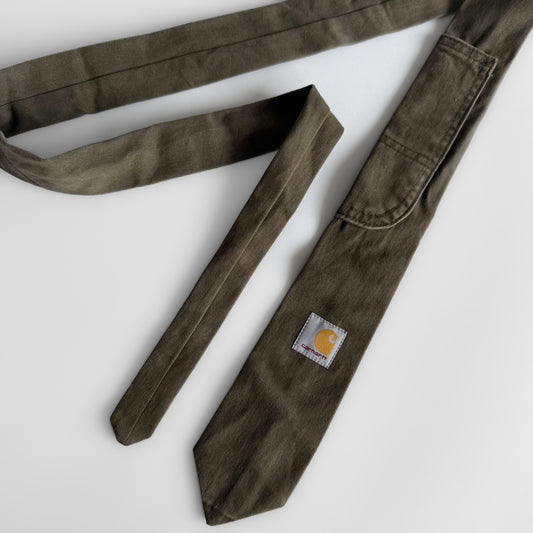 Reworked Carhartt Tie - Brown