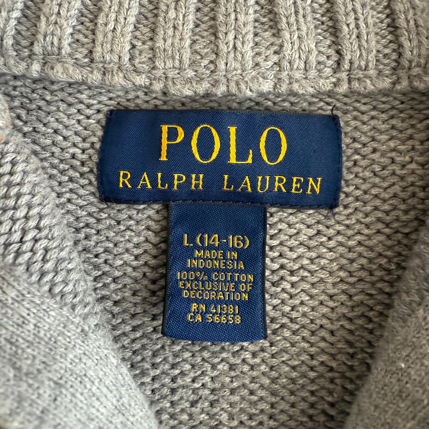 Ralph Lauren Quarter Zip - Small