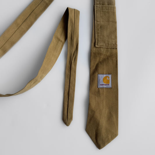Reworked Carhartt Tie - Beige
