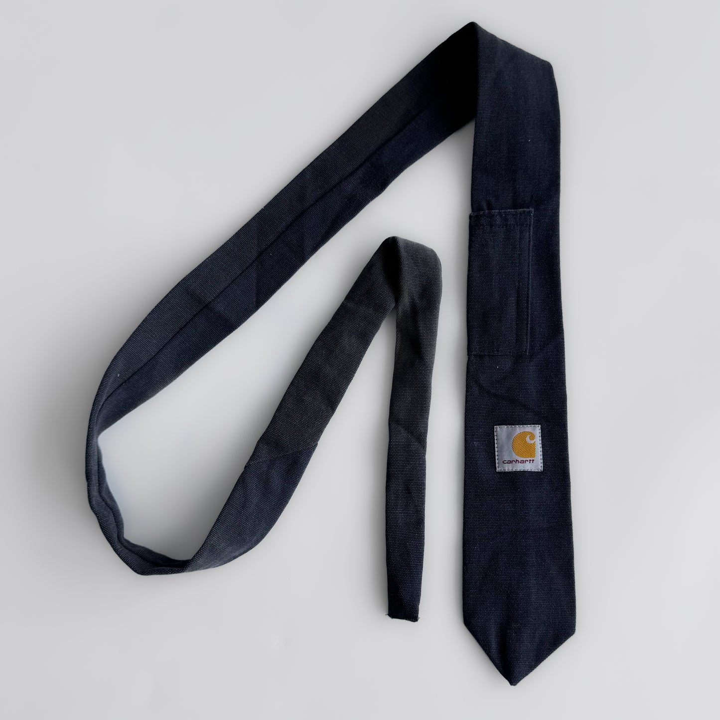 Reworked Carhartt Tie - Navy