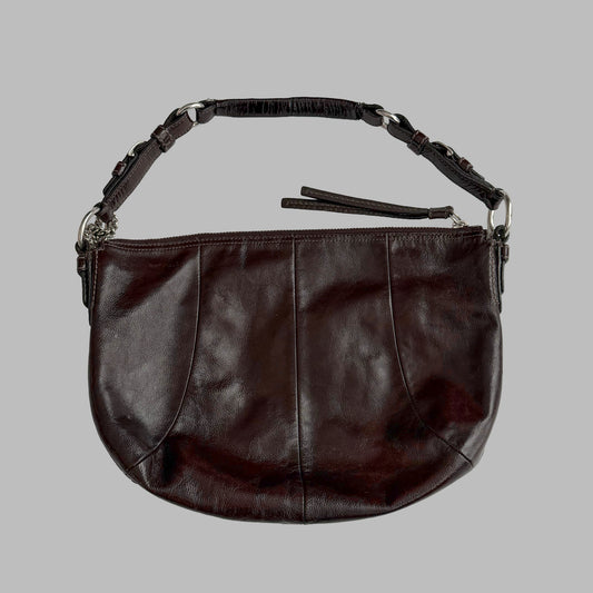 Y2K Coach Leather Hobo Bag