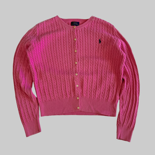 Ralph Lauren Cable Knit Cardigan - Medium