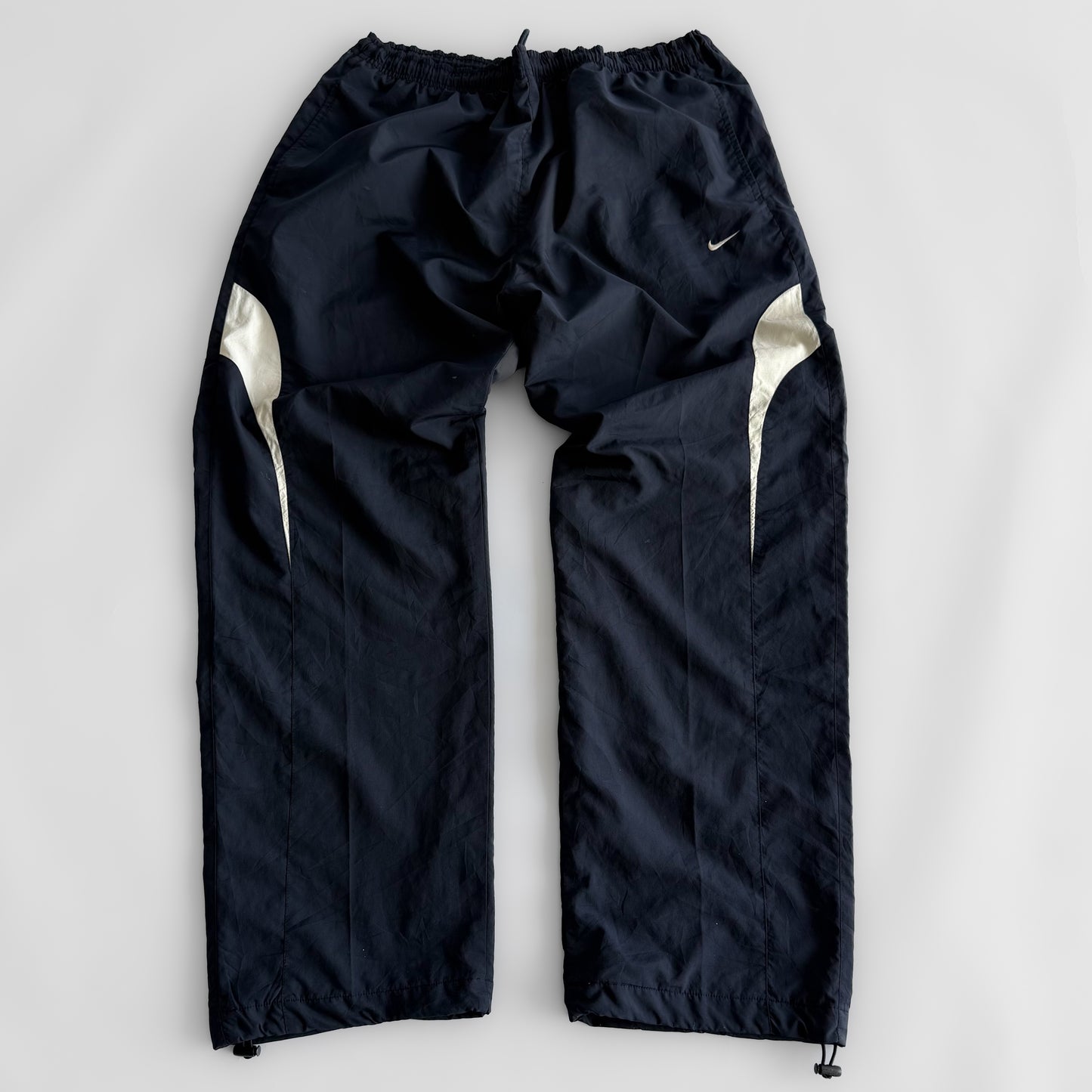 00s Nike Wide Leg Track Pants - Large
