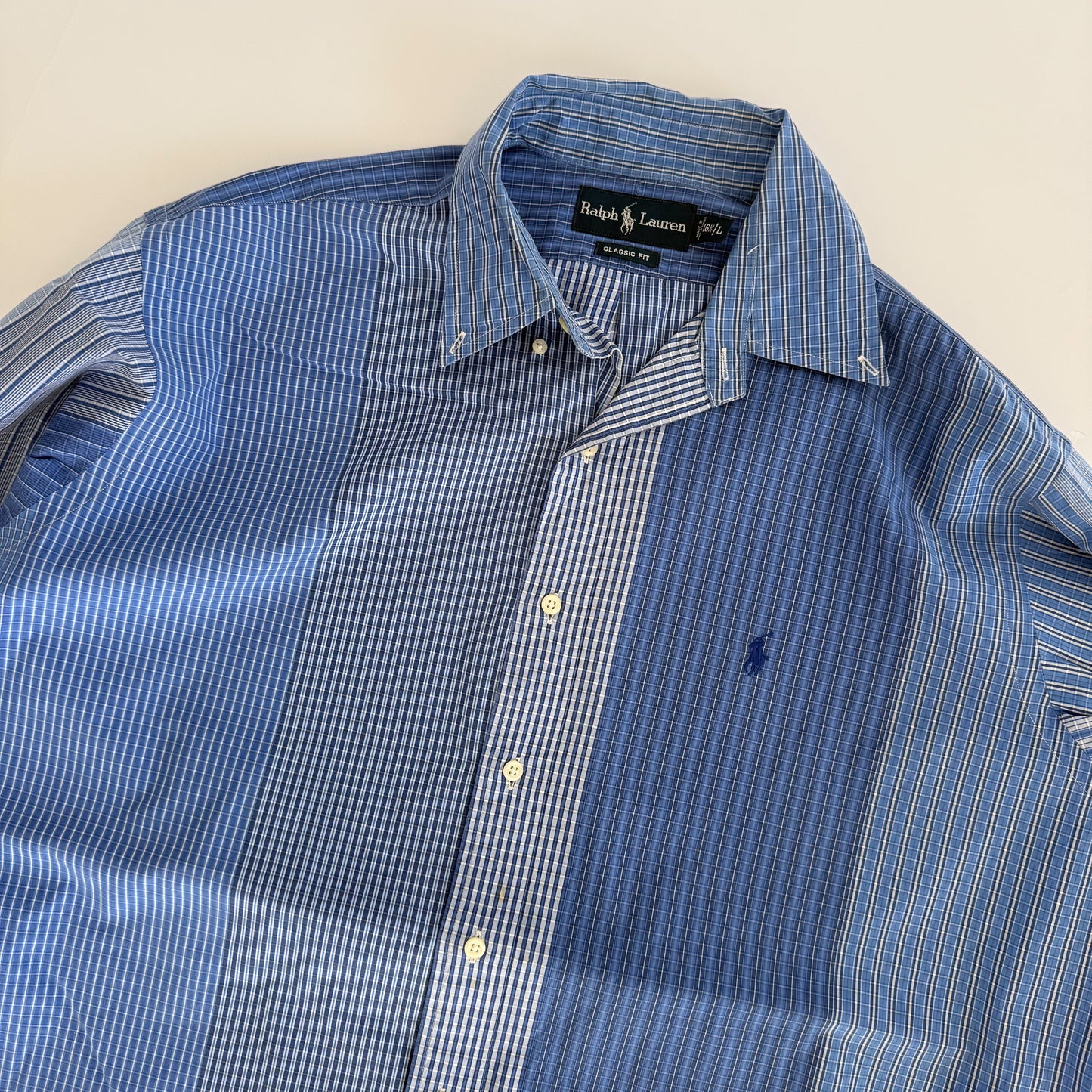 Ralph Lauren Checkered Button Up Shirt - Large