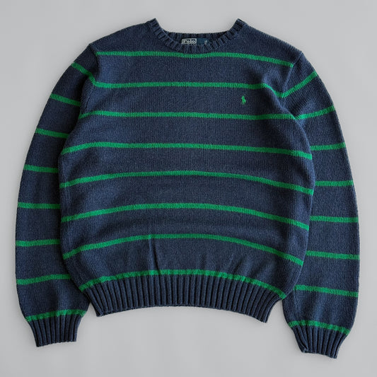 Ralph Lauren Striped Heavy Knit - Large