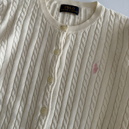 Ralph Lauren Cable Knit Cardigan - XS