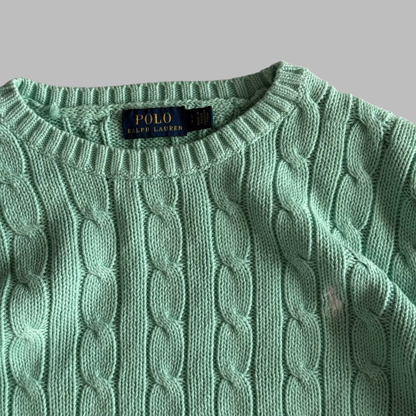 Ralph Lauren Cable Knit - X-Small