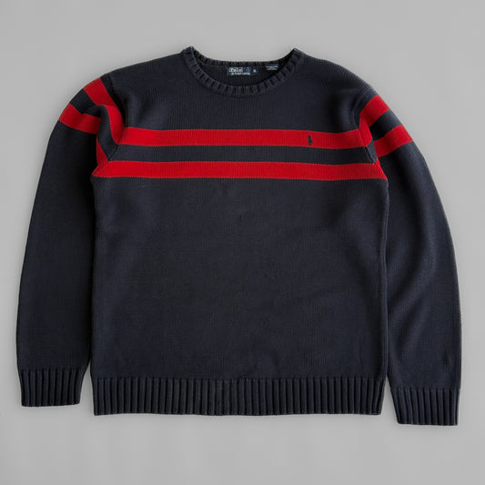 Ralph Lauren Striped Heavy Knit - XL