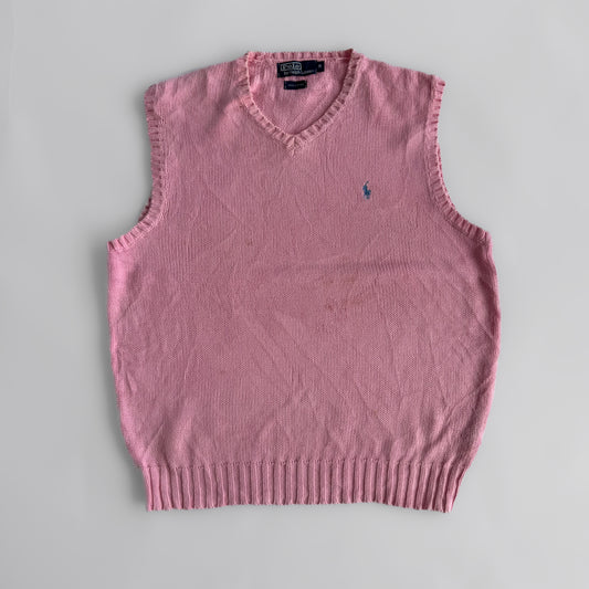 Ralph Lauren Heavy Knit Vest - Medium
