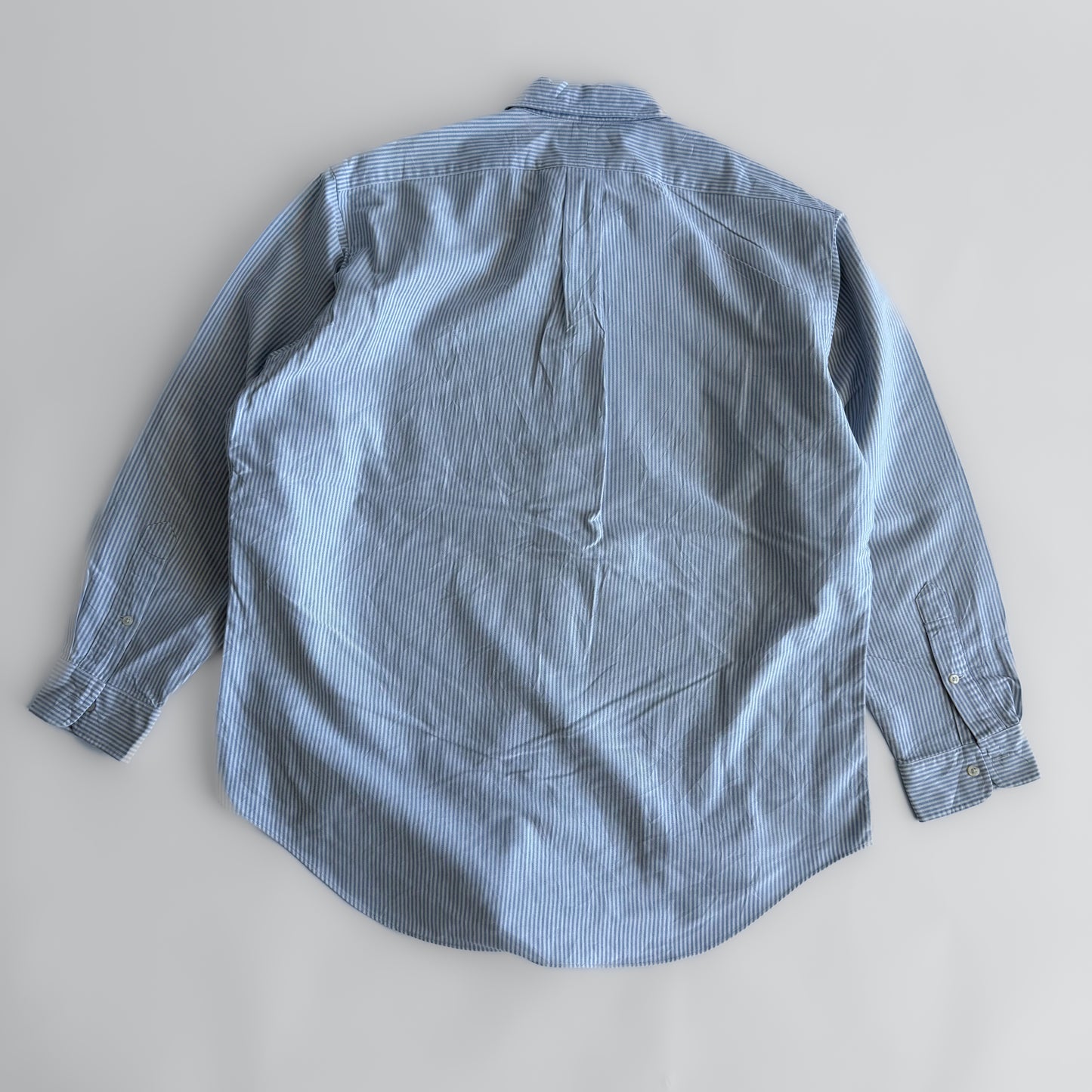 Ralph Lauren Striped Button Up Shirt - Large