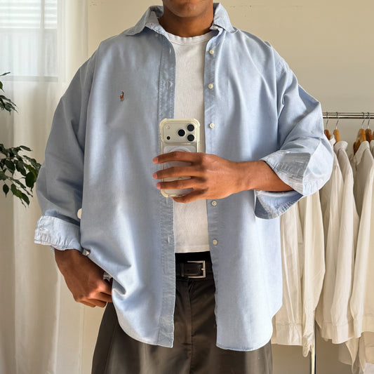 90s Ralph Lauren Button Up Shirt - XL