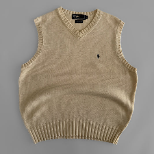 Ralph Lauren Knitted Vest - Medium