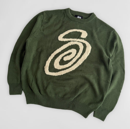 Stussy Swirly S Knit - Medium