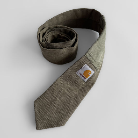 Reworked Carhartt Tie - Green