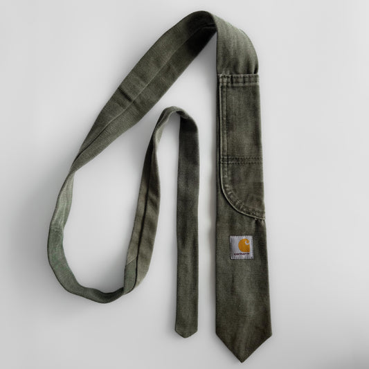 Reworked Carhartt Tie - Green