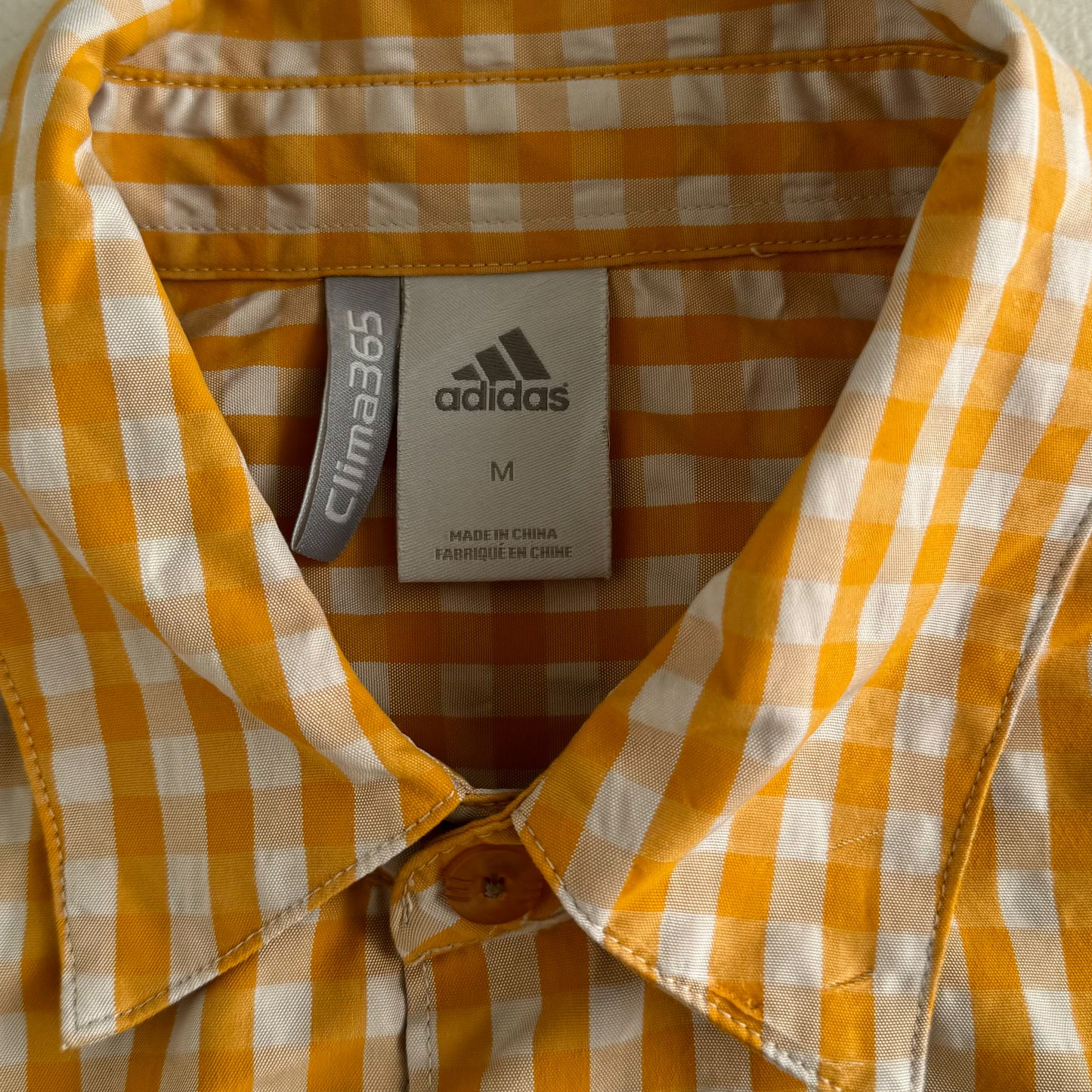 Adidas Button Up Shirt - Medium