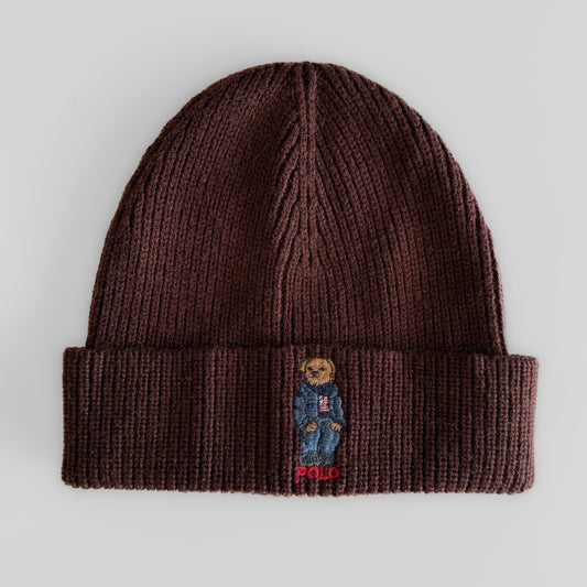 Polo Bear Heavy-Knit Beanie