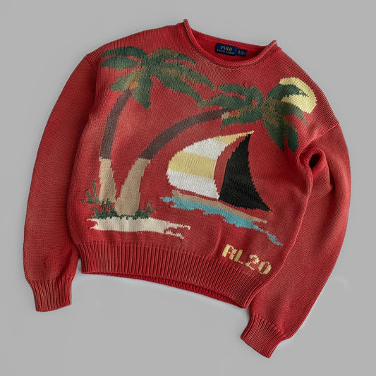Ralph Lauren Beach Heavy Knit - Small