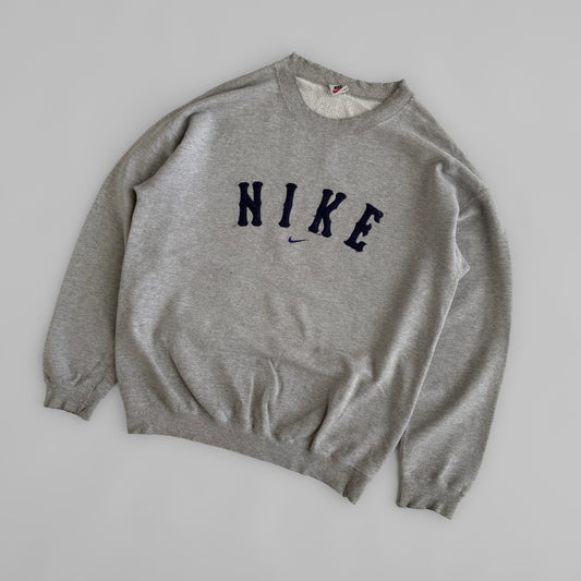 90s Nike Spell Out Sweatshirt -  Large