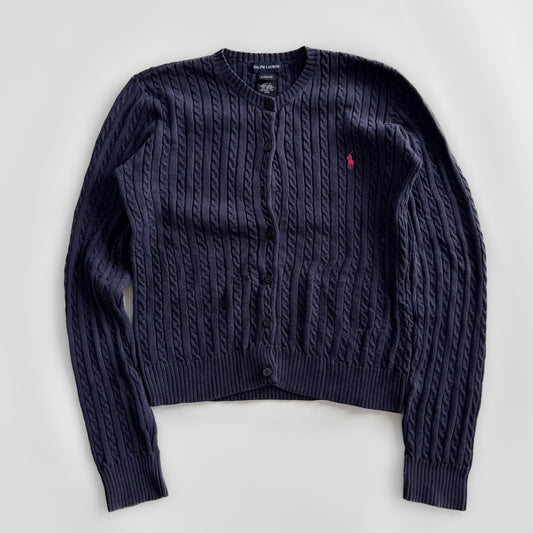 Ralph Lauren Cable Knit Cardigan - XS