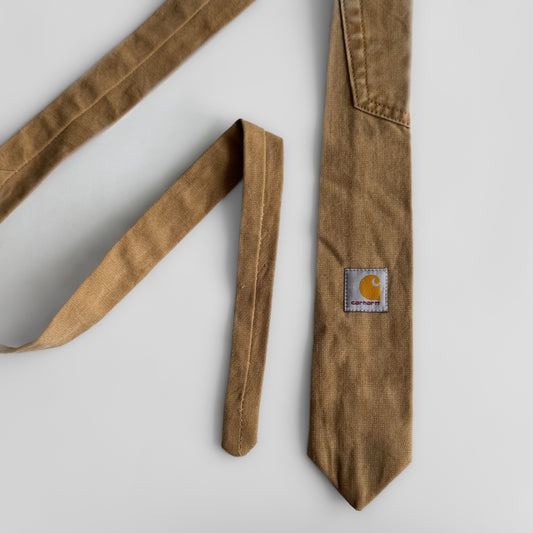 Reworked Carhartt Tie - Tan