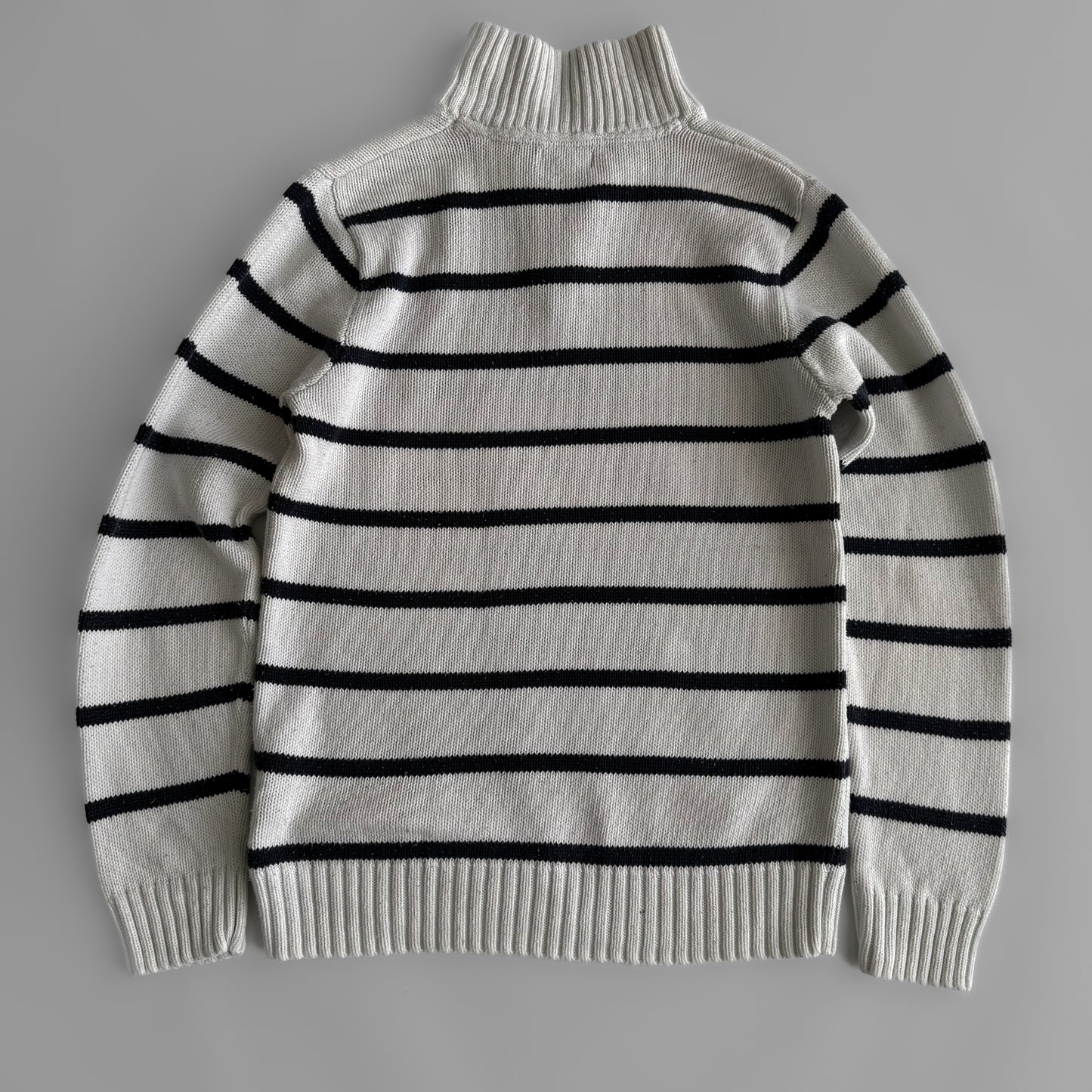 Ralph Lauren Striped Quarter Zip - Small