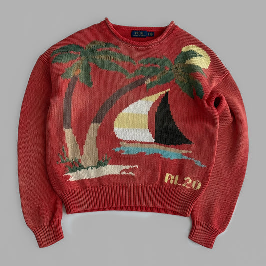 Ralph Lauren Beach Heavy Knit - Small