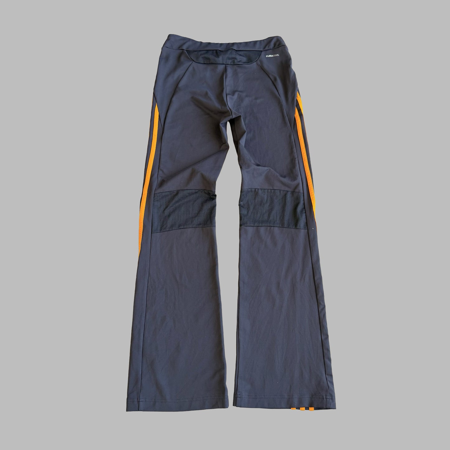 Y2K Adidas Three Stripe Activewear Pants - S