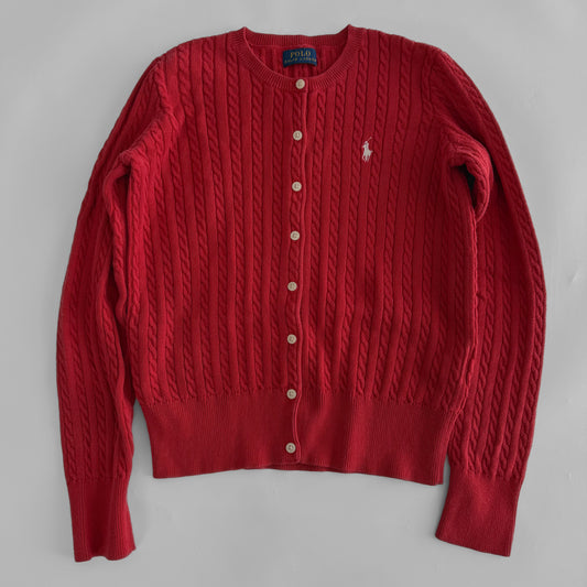 Ralph Lauren Cable Knit Cardigan - Medium