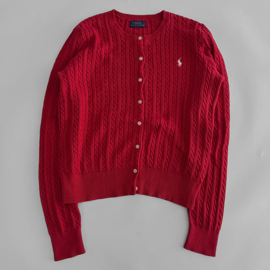 Ralph Lauren Cable Knit Cardigan - XS