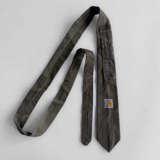 Reworked Carhartt Tie - Brown