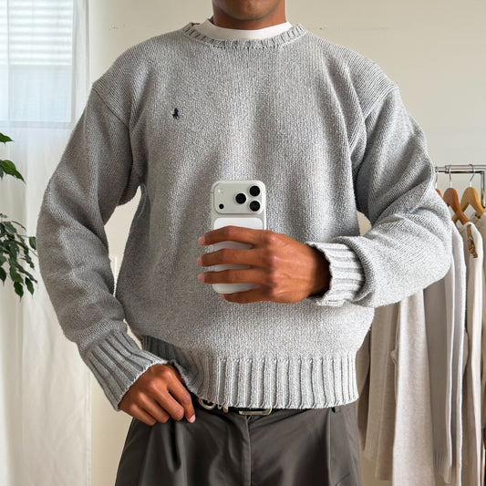 90s Ralph Lauren Heavy Knit - Large