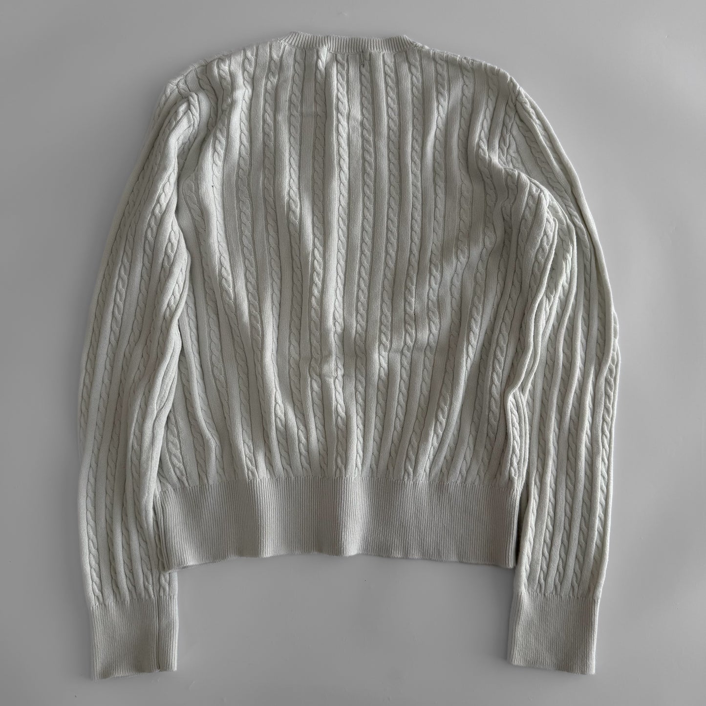 Ralph Lauren Cable Knit Cardigan - Medium
