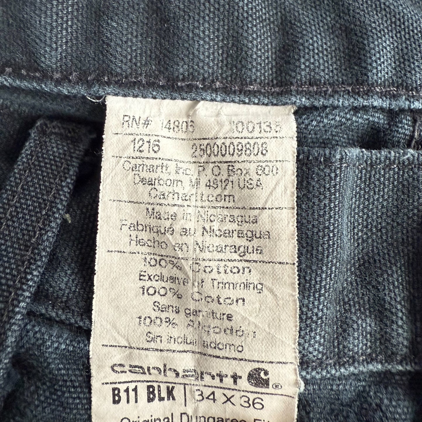 Carhartt Carpenter Jeans - 34”