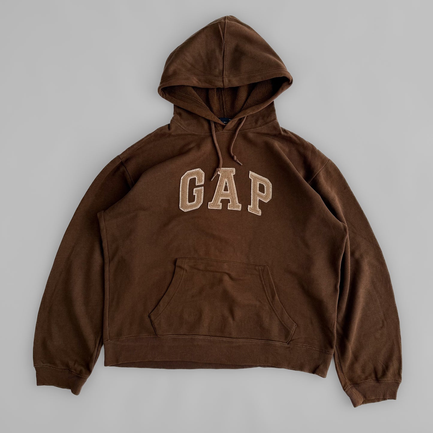 Brown Gap Hoodie - Small