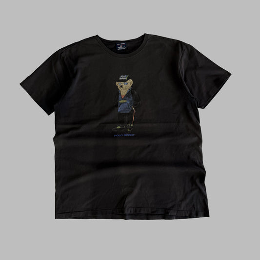 Y2K Polo Ralph Lauren Streetwear Bear T-Shirt - XL