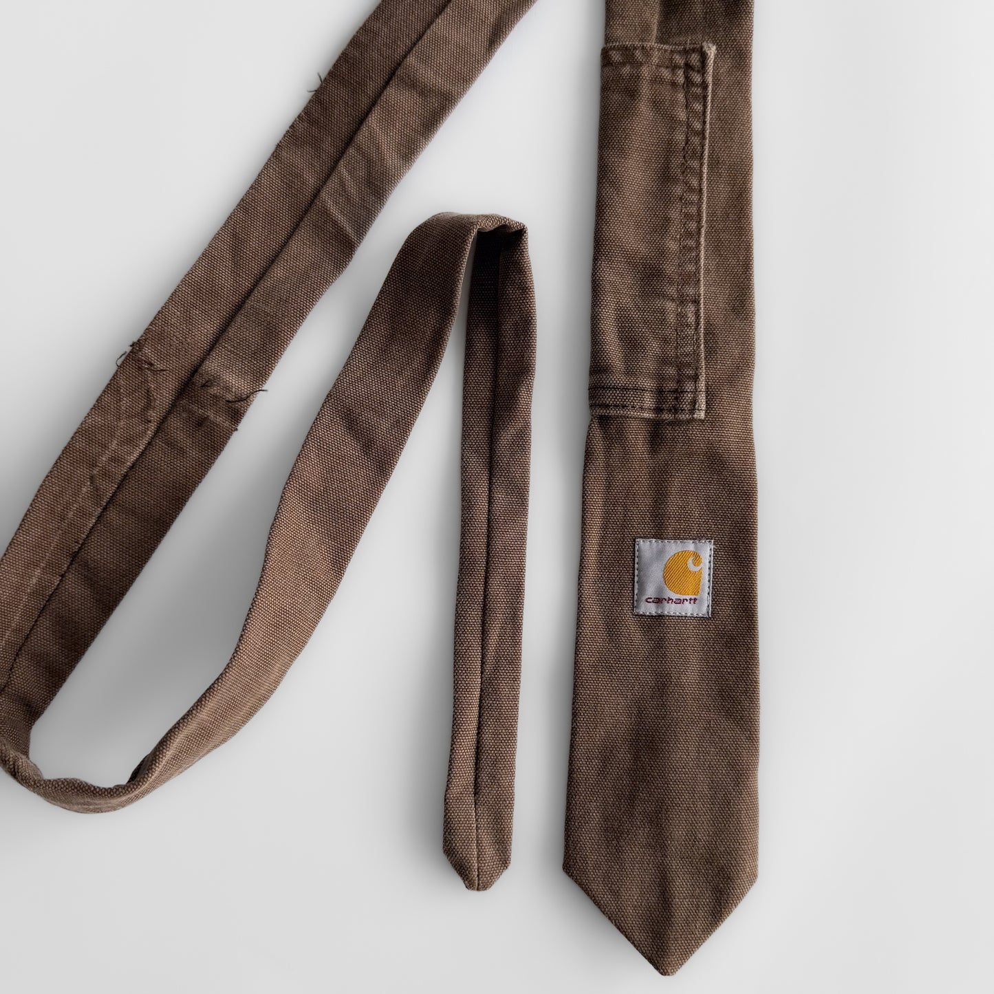 Reworked Carhartt Tie - Brown