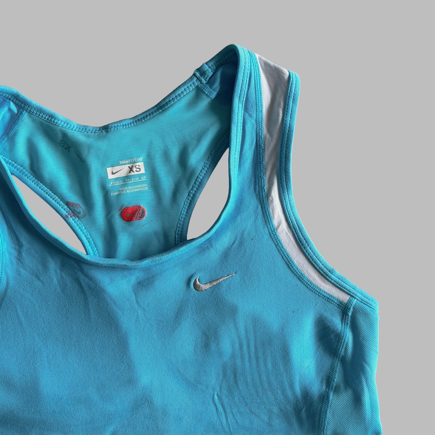 Y2K Nike Low Cut Racer Back Tank - XS