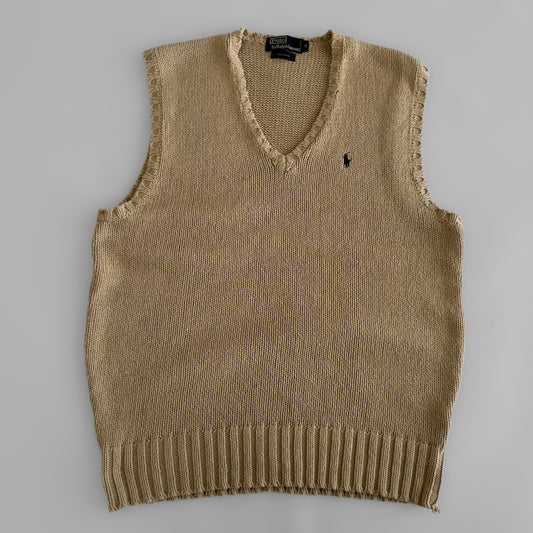Ralph Lauren Knitted Vest - Medium