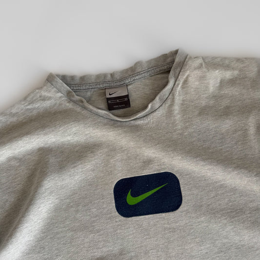 00s Nike Centre Swoosh T-Shirt - Large